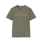 "If You're Not Counting, You're Losing" Funny Strategy Shirt