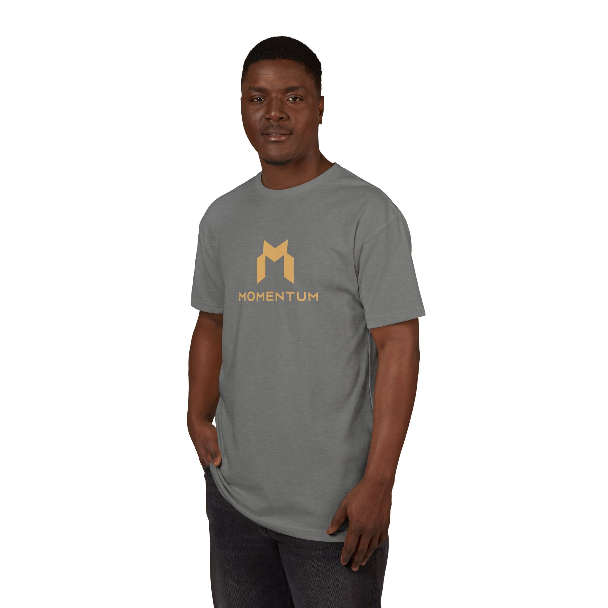 Momentum Logo T-Shirt — Minimal Athletic Graphic Tee