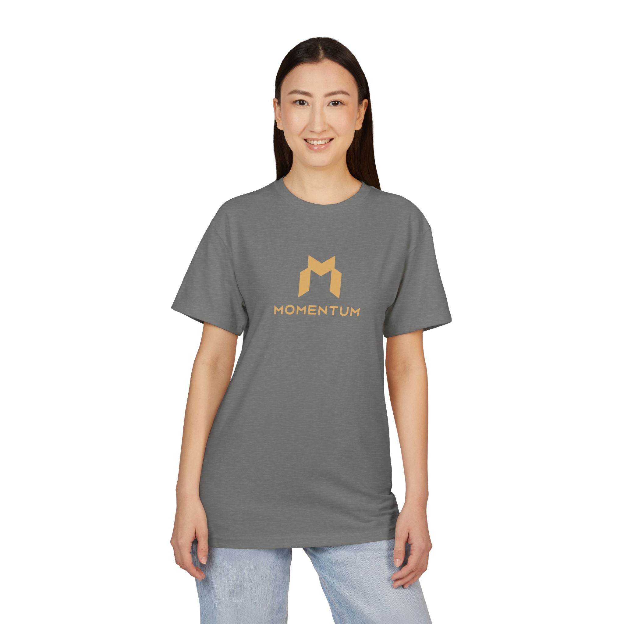 Momentum Logo T-Shirt — Minimal Athletic Graphic Tee