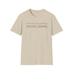 "If You're Not Counting, You're Losing" Funny Strategy Shirt