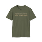 "If You're Not Counting, You're Losing" Funny Strategy Shirt