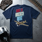 Made in America Noise T-Shirt - P40B Flying Tiger (Front & Rear Design)
