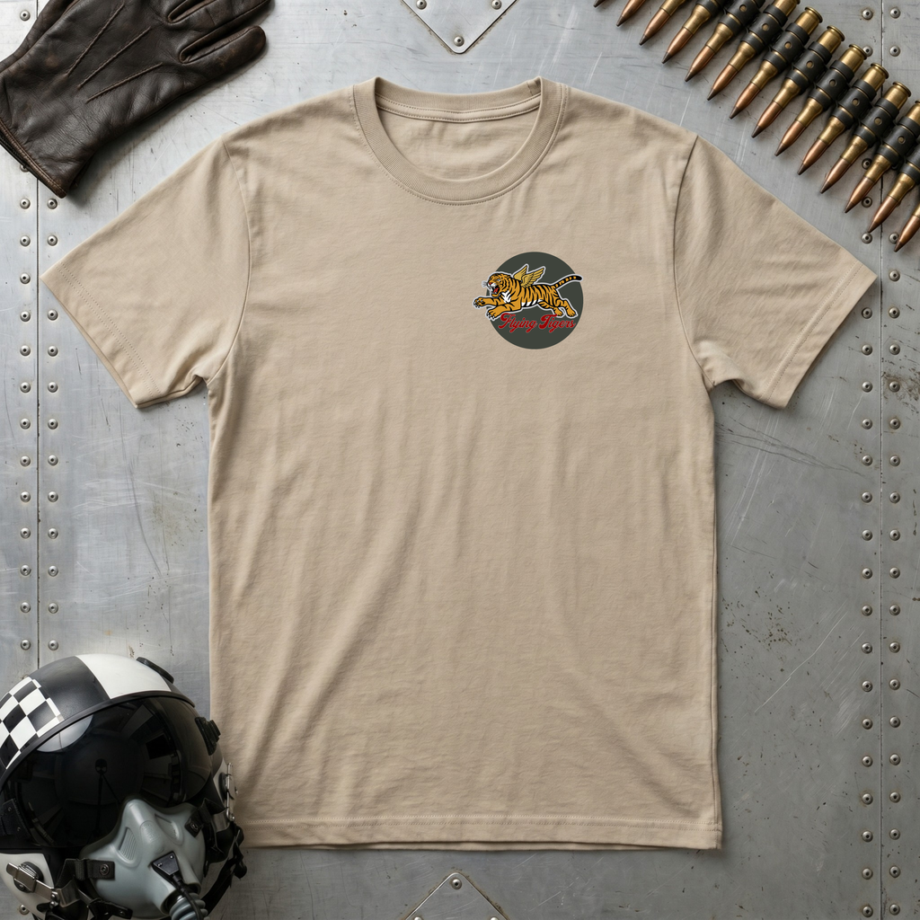 Made in America Noise T-Shirt - P40B Flying Tiger (Front & Rear Design)
