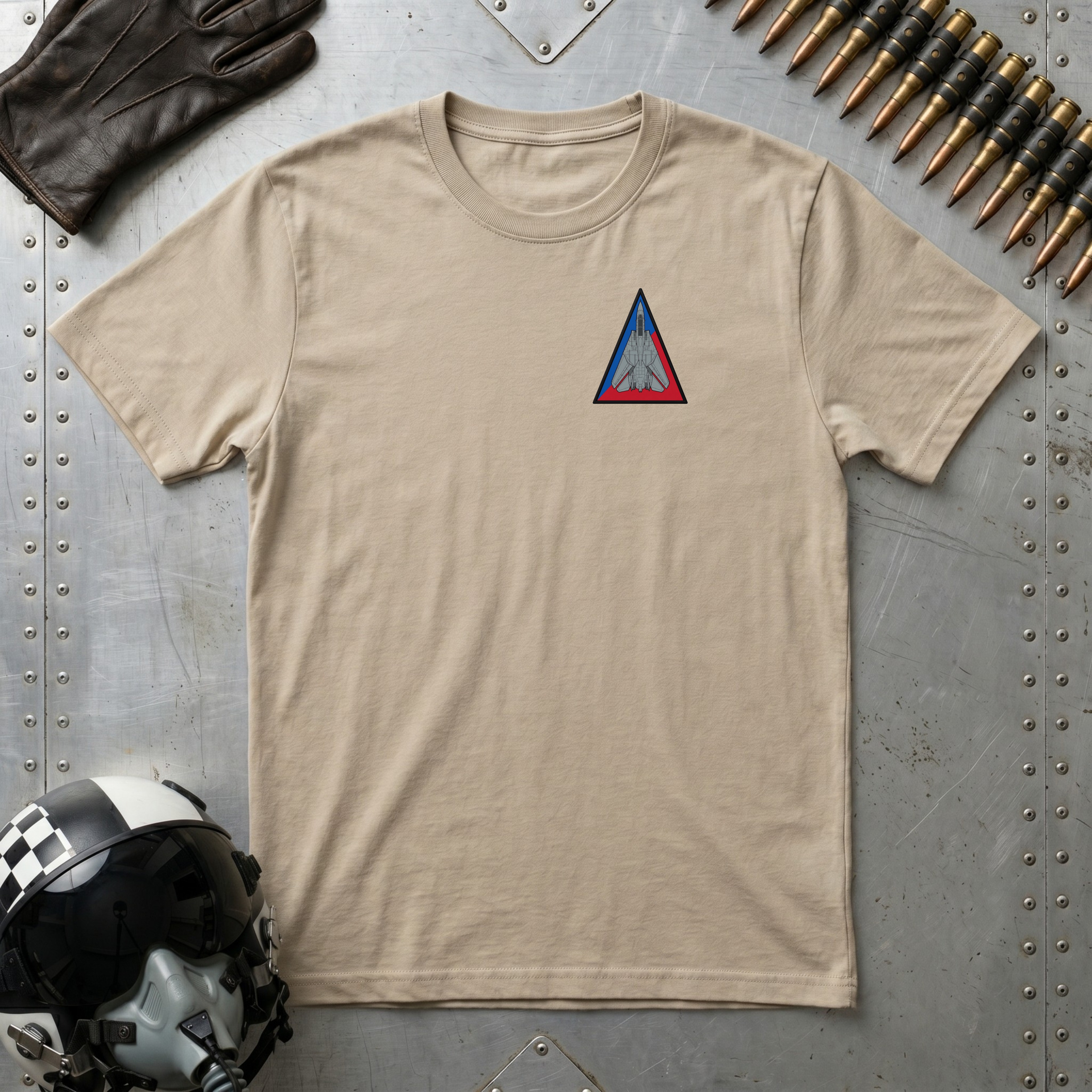 I LOVE JET NOISE T-Shirt - F14 TOMCAT (Front & Rear Design)