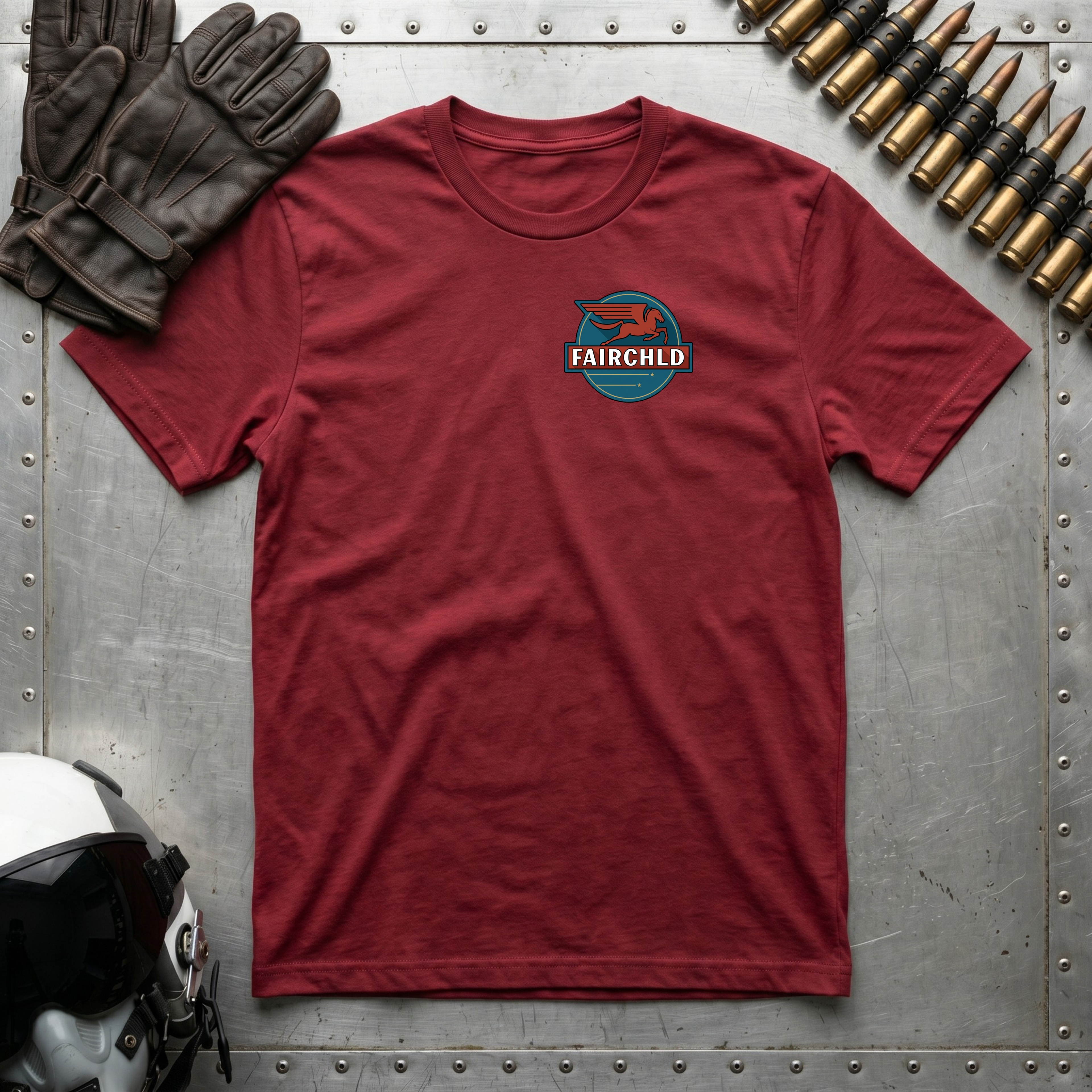 I LOVE JET NOISE T-Shirt - A10 Fairchild (Front & Rear Design)