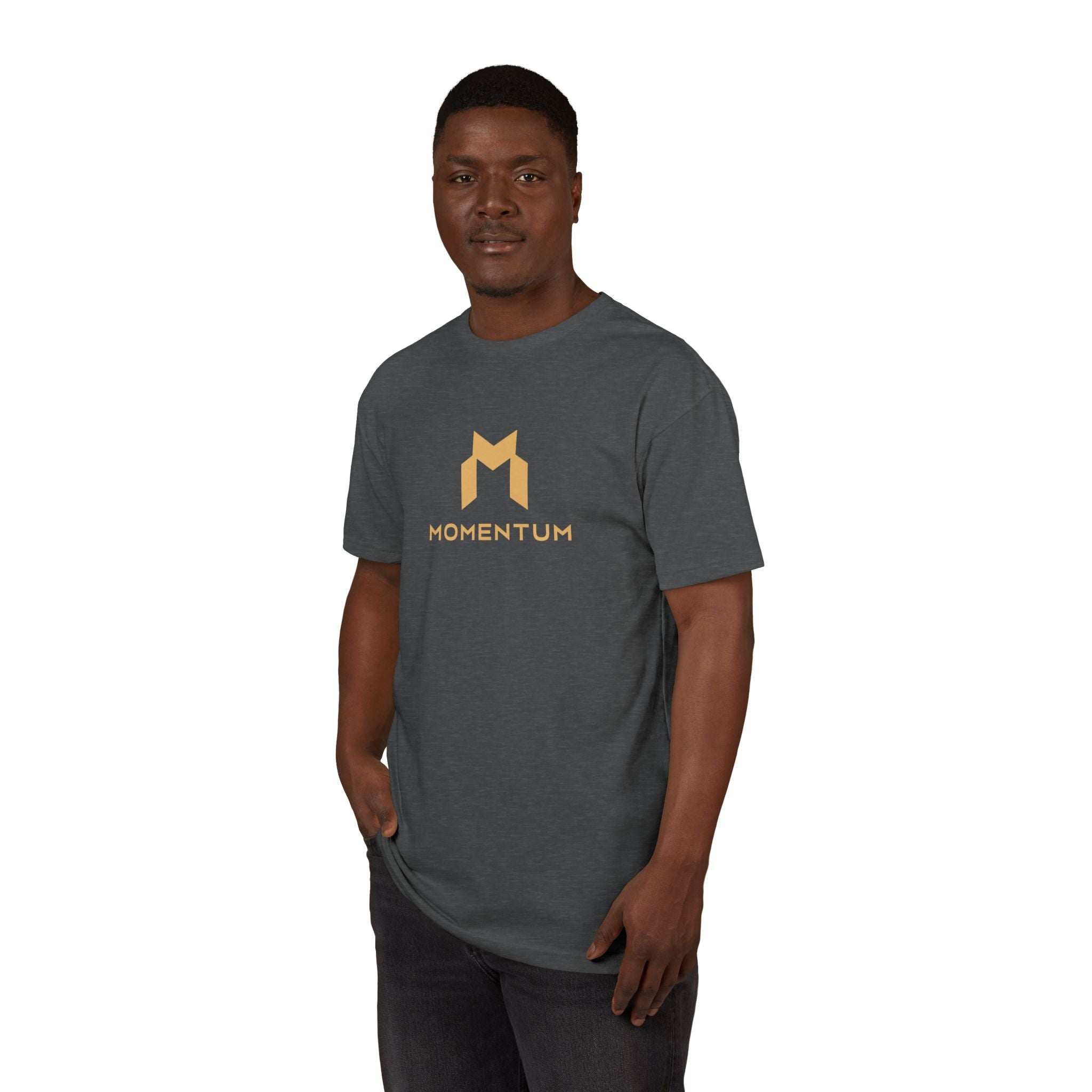 Momentum Logo T-Shirt — Minimal Athletic Graphic Tee