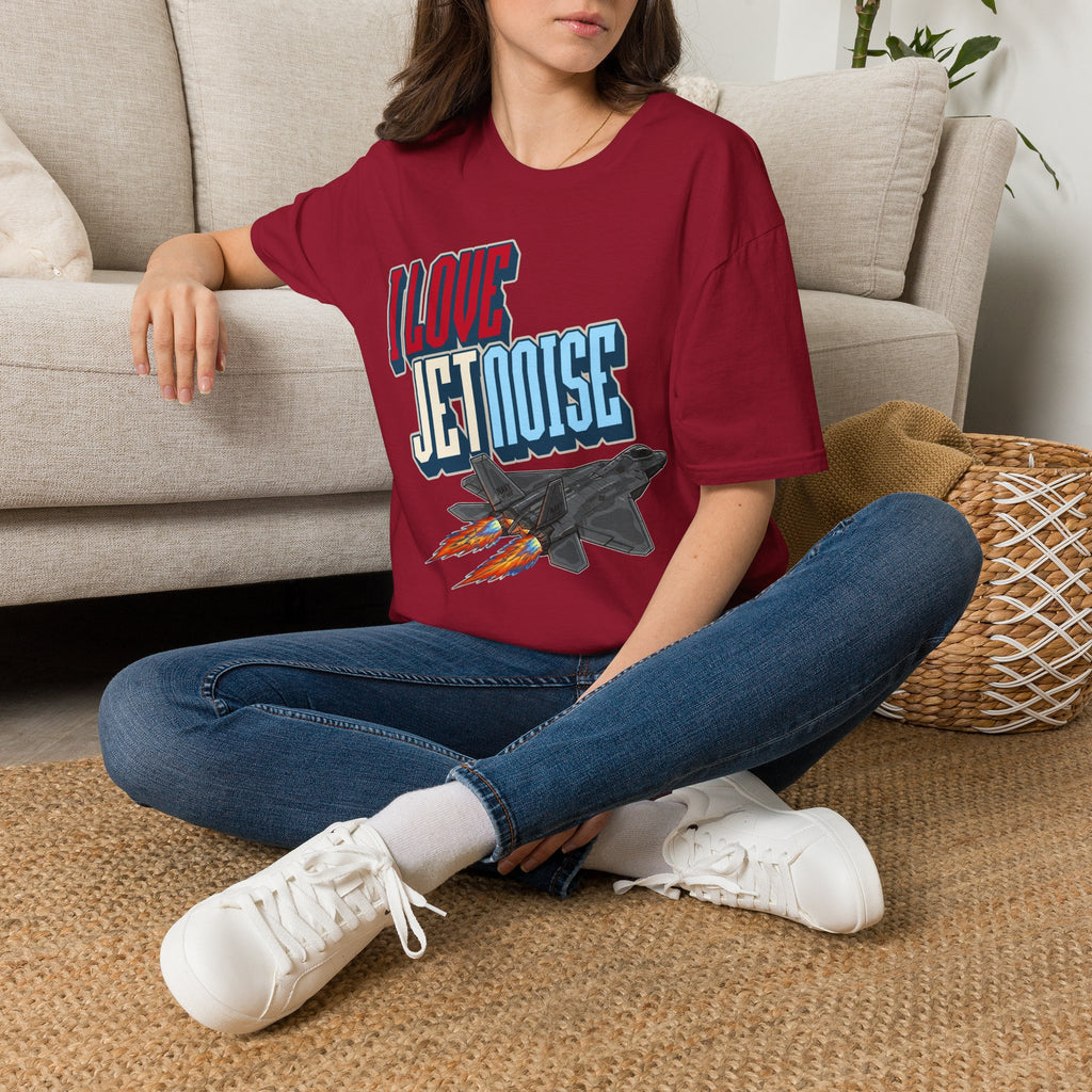 I Love Jet Noise T-Shirt - F22 Raptor