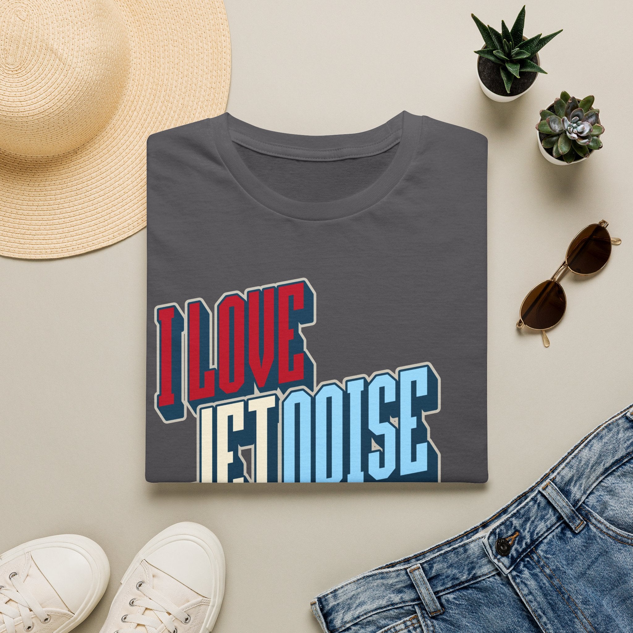 I Love Jet Noise T-Shirt - F22 Raptor