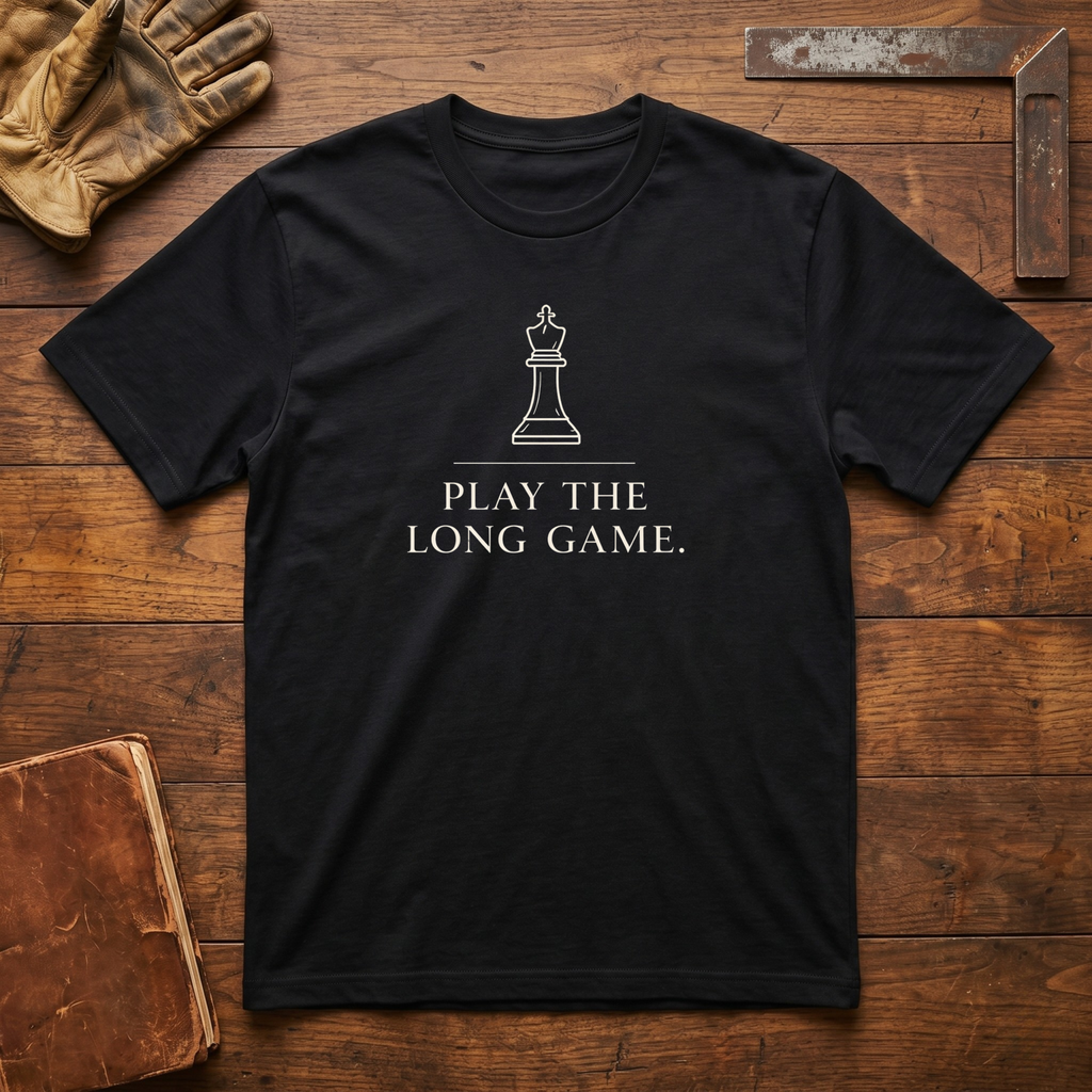 Play the Long Game - King T-Shirt