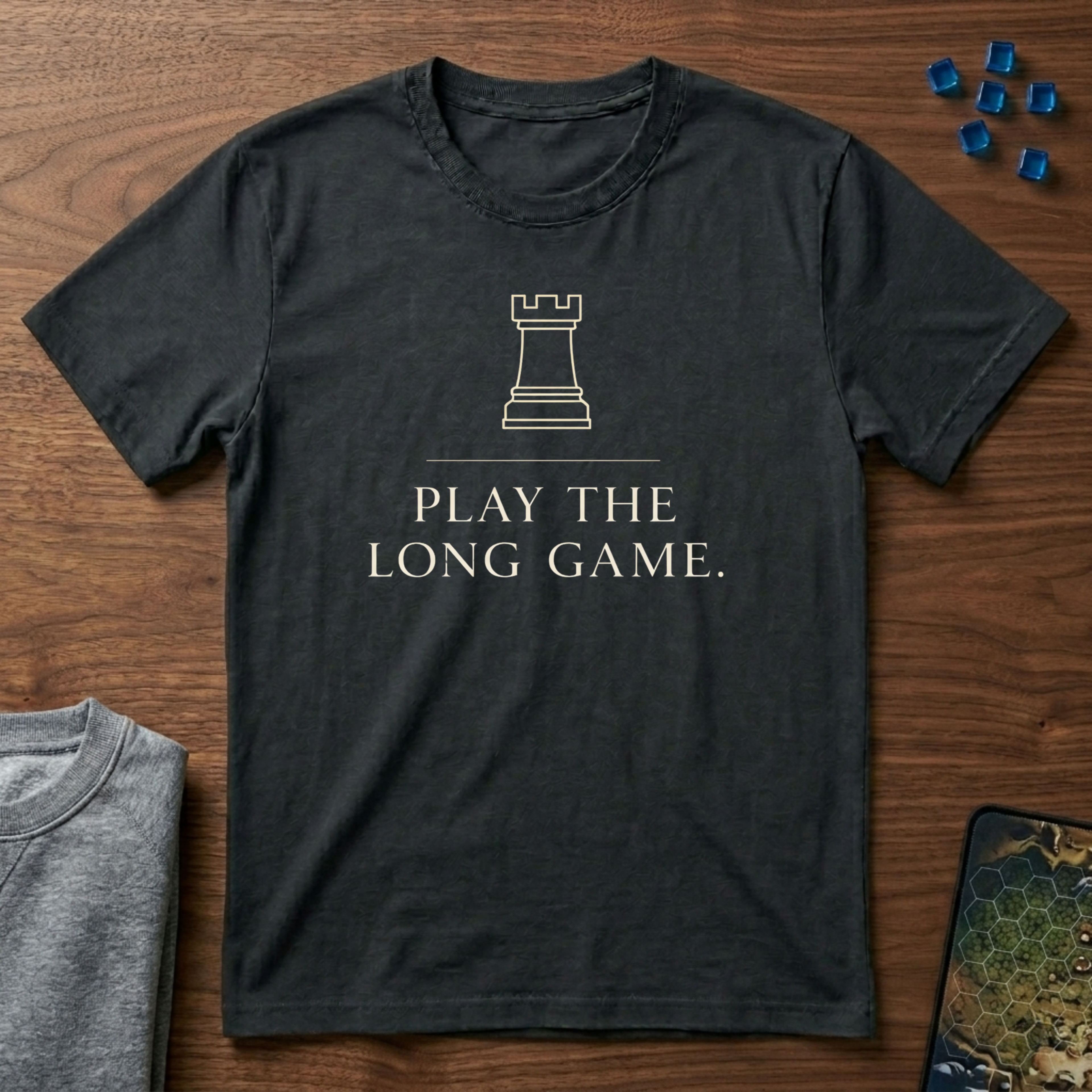 Play the Long Game - Rook Tshirt