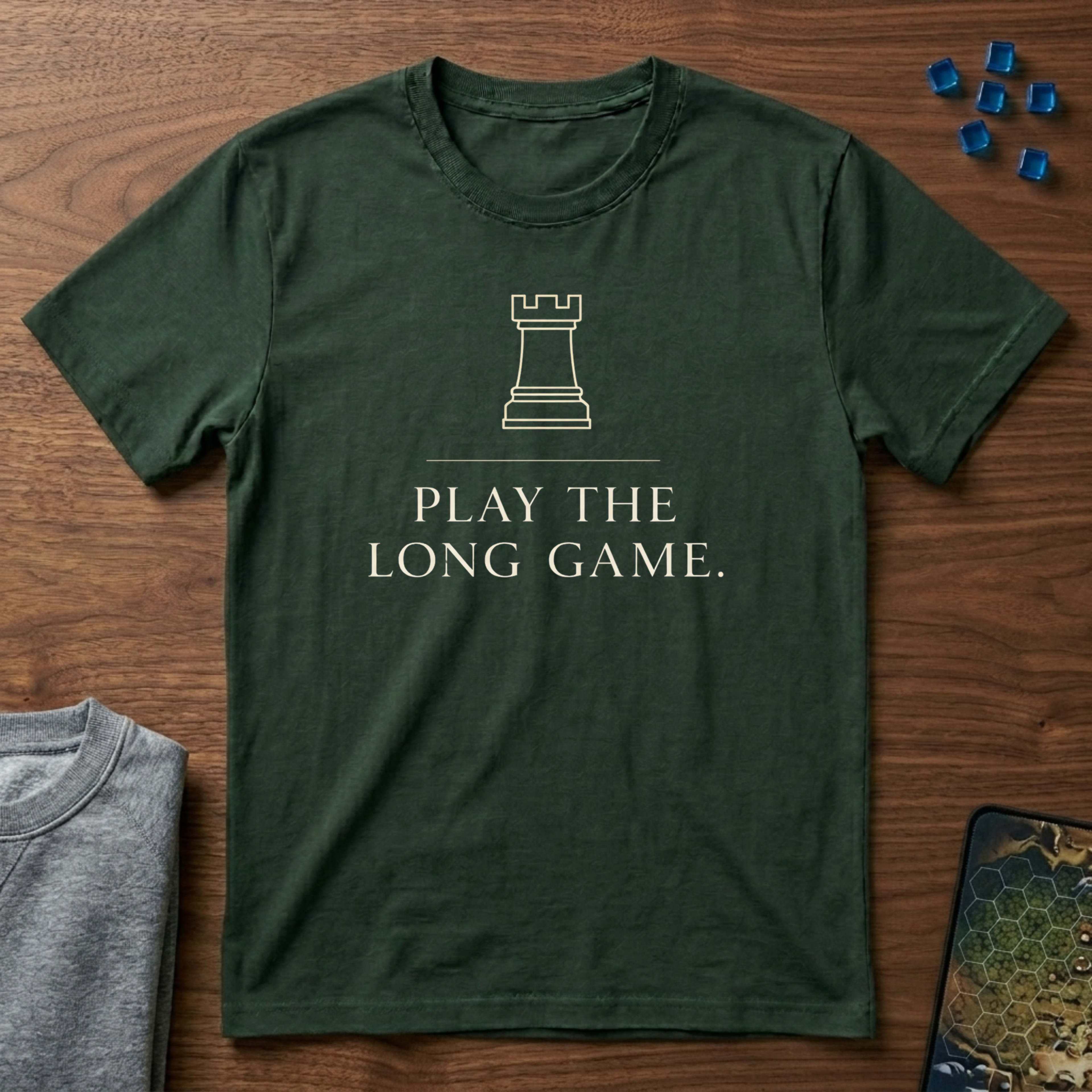 Play the Long Game - Rook Tshirt