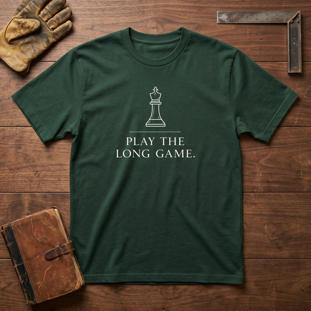 Play the Long Game - King T-Shirt