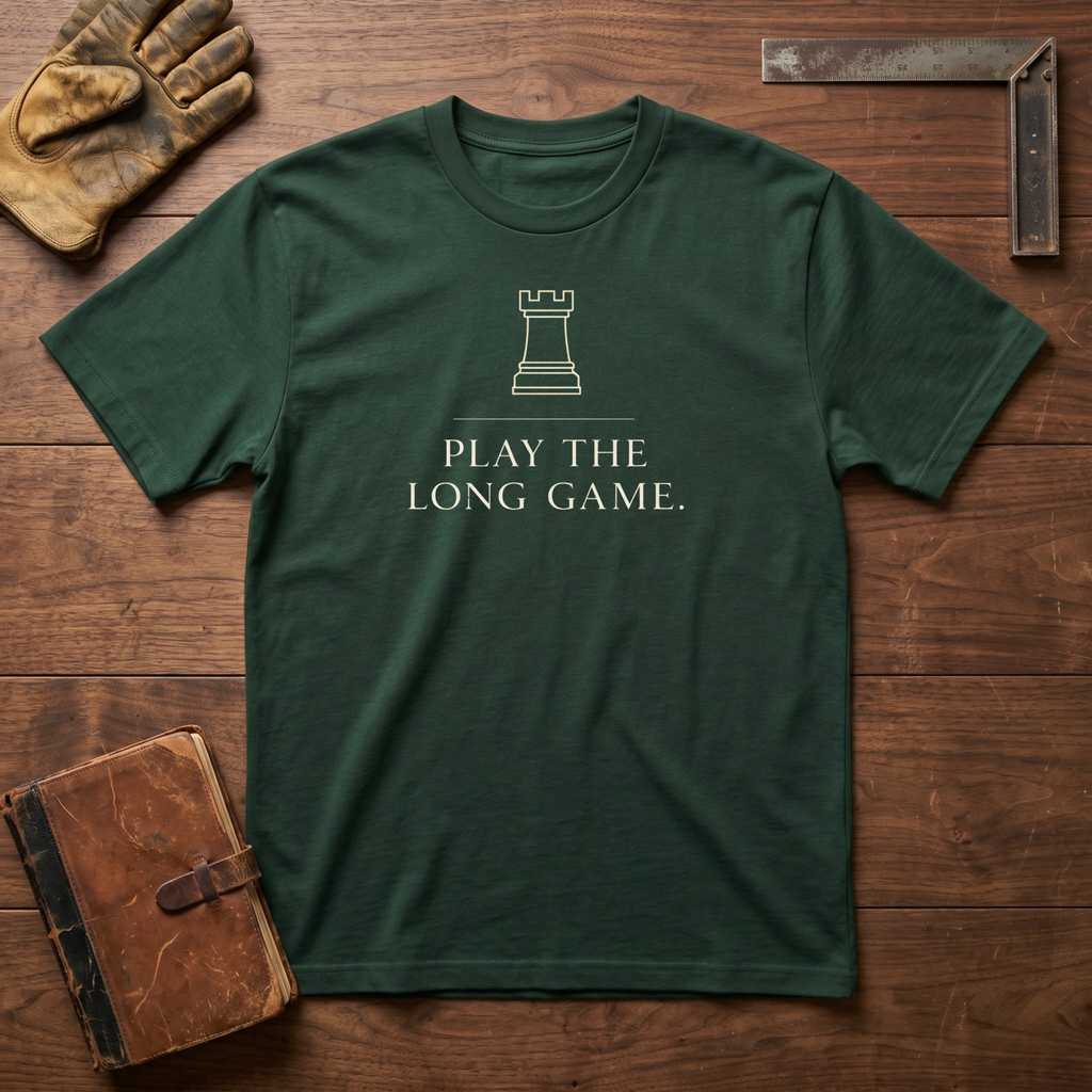 Play the Long Game - Rook T-Shirt
