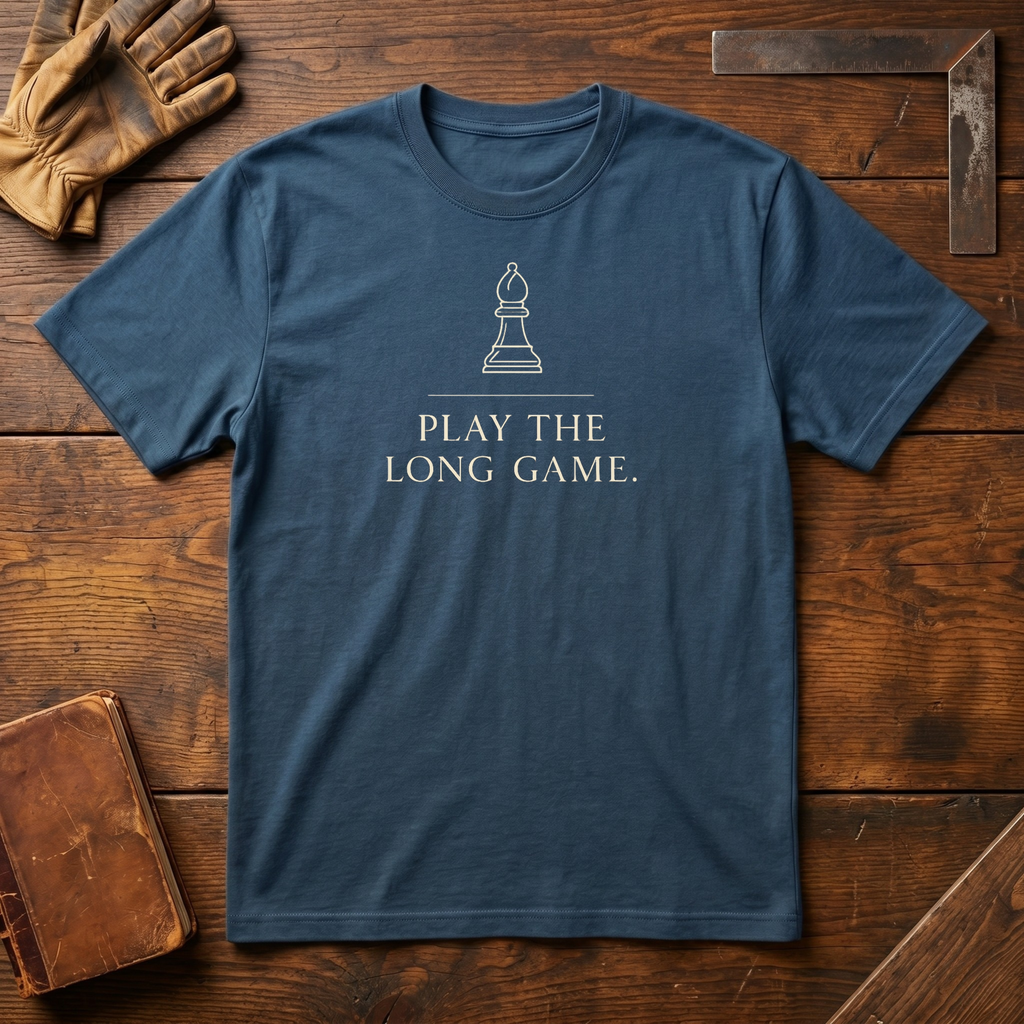 Play the Long Game - Bishop T-Shirt