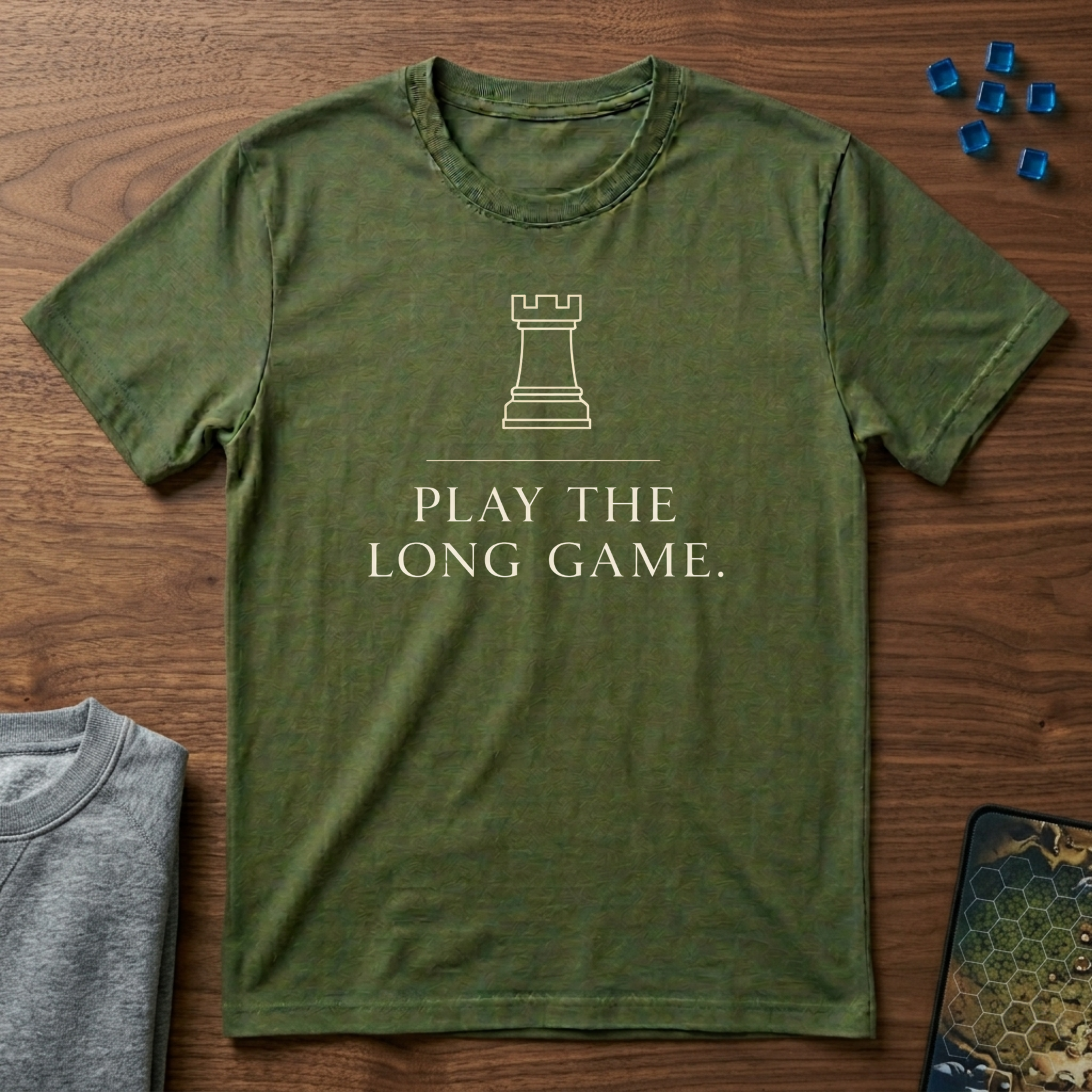 Play the Long Game - Rook Tshirt