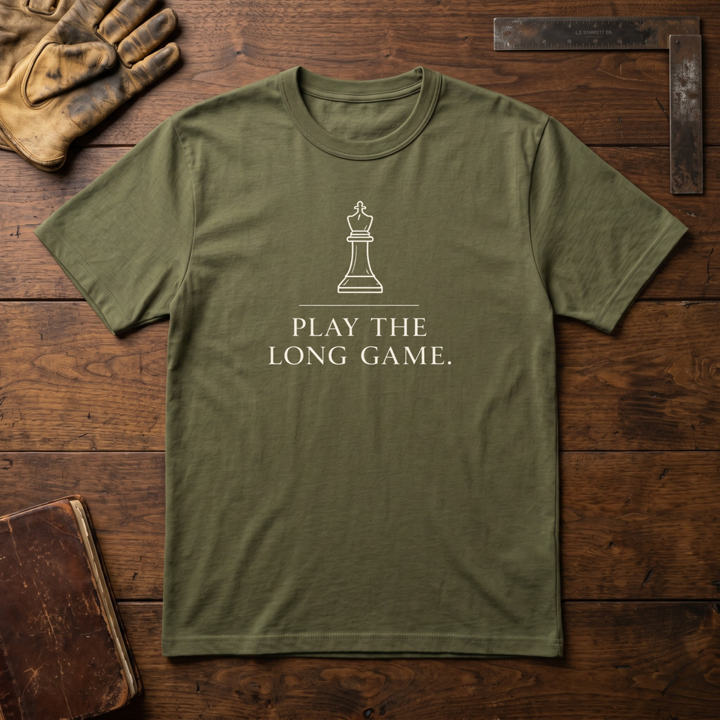 Play the Long Game - King T-Shirt