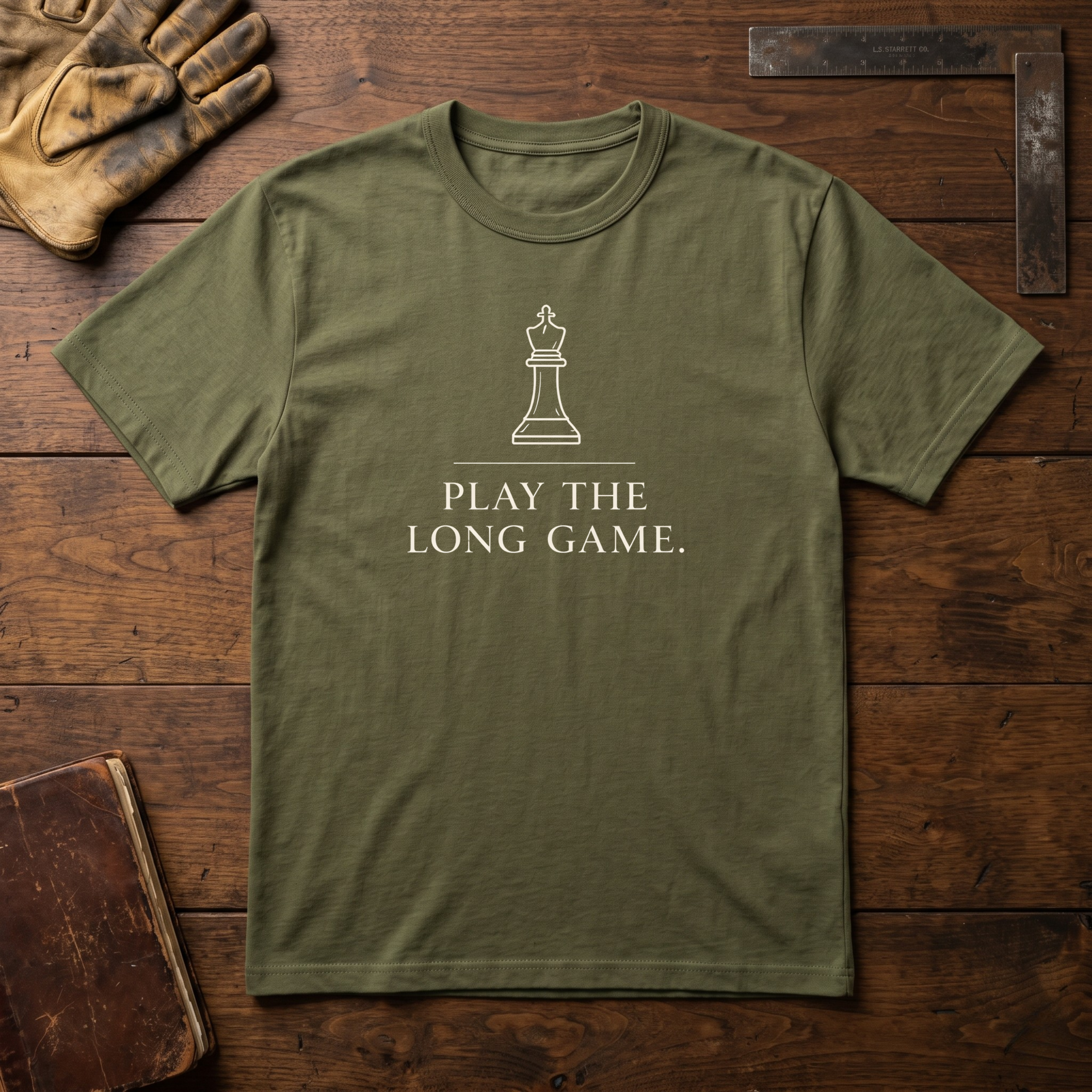 Play the Long Game - King T-Shirt