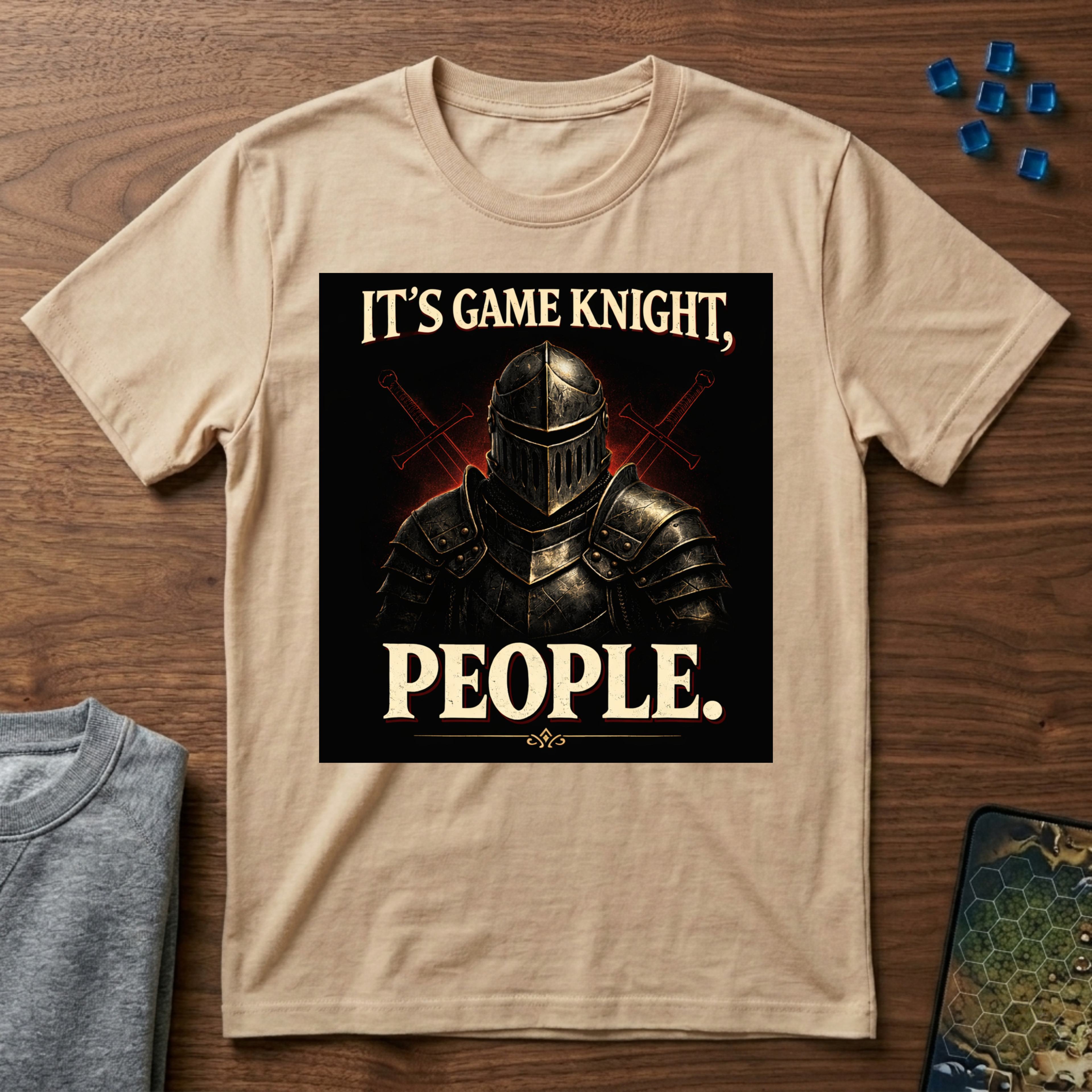 It's Game Knight, People - Graphic T-Shirt