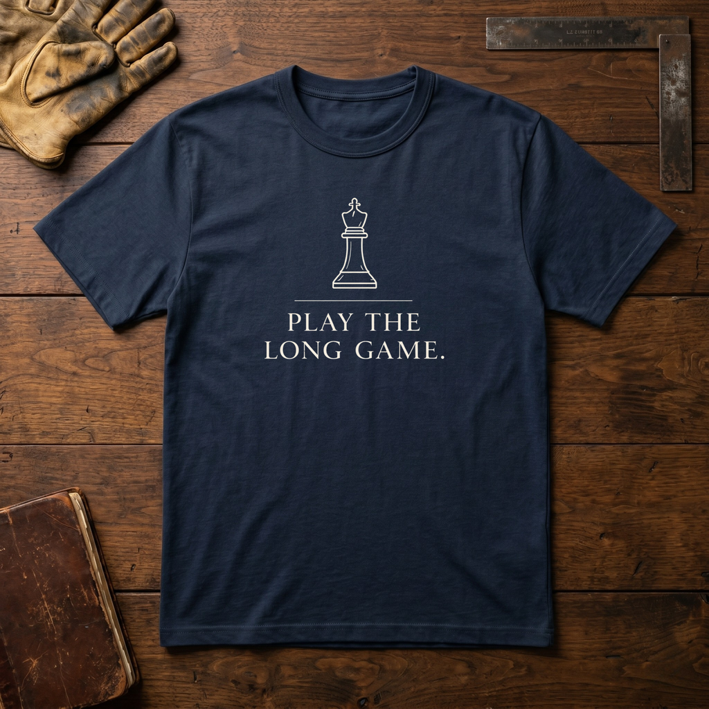 Play the Long Game - King T-Shirt