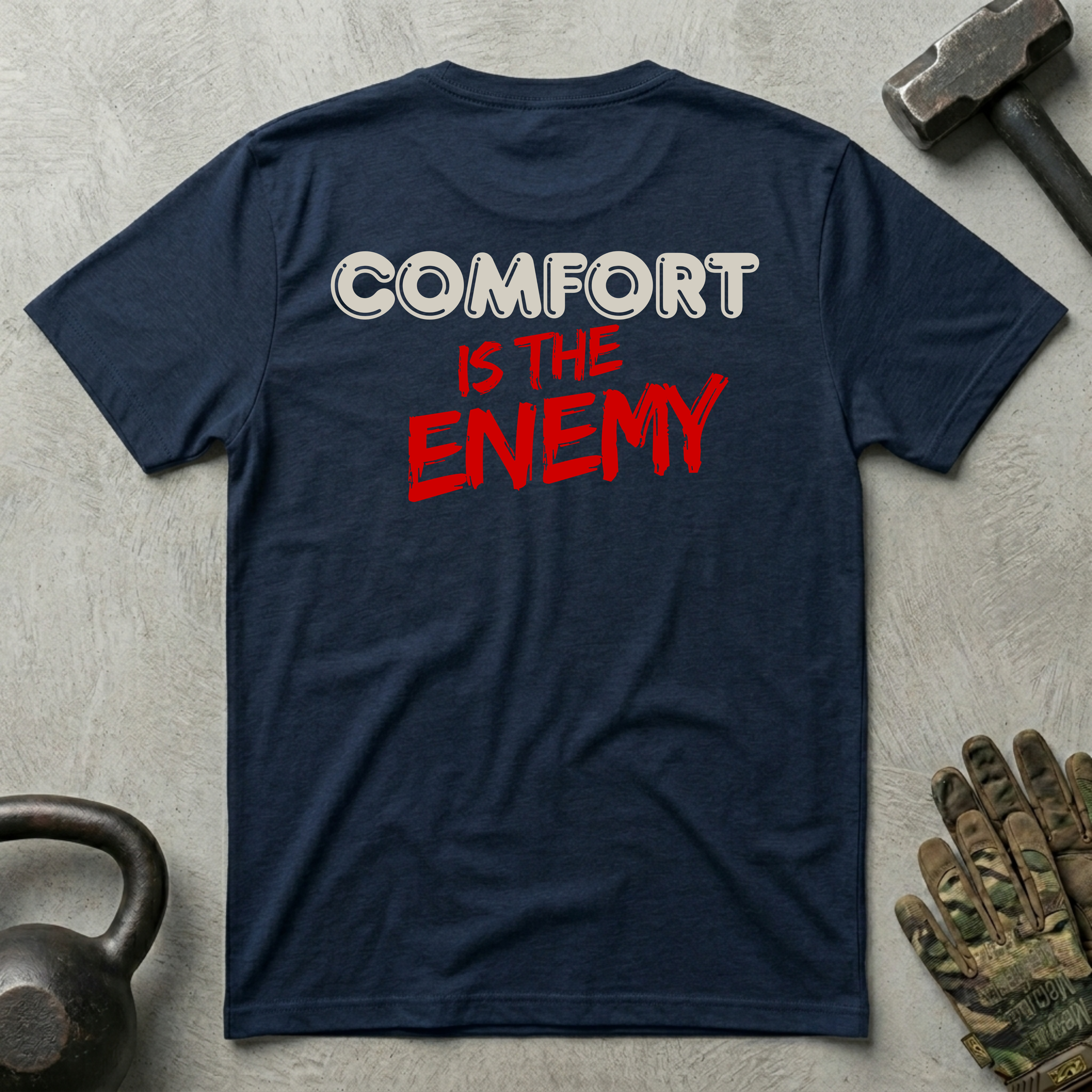 Comfort Is The Enemy - Momentum Graphic Tee