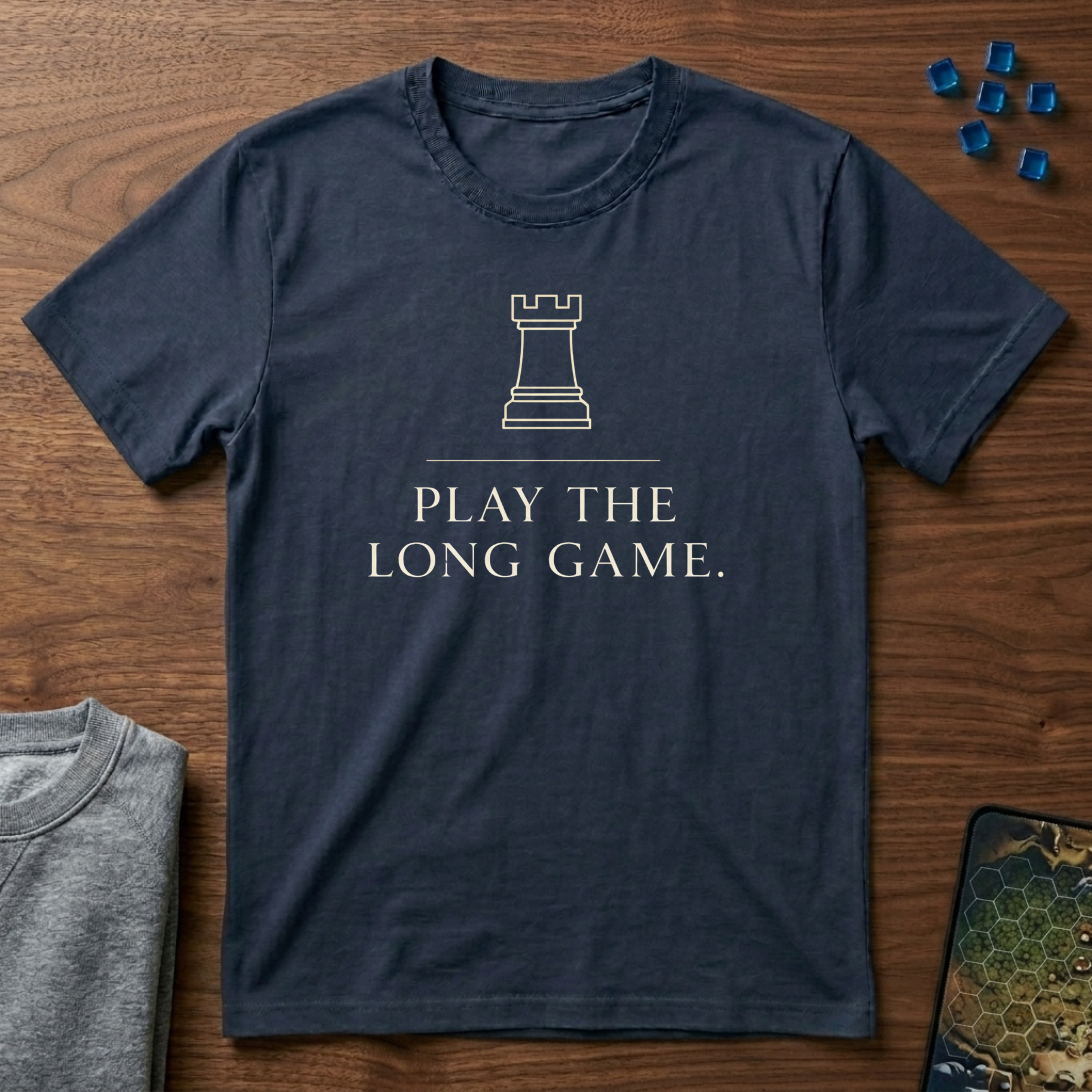 Play the Long Game - Rook Tshirt