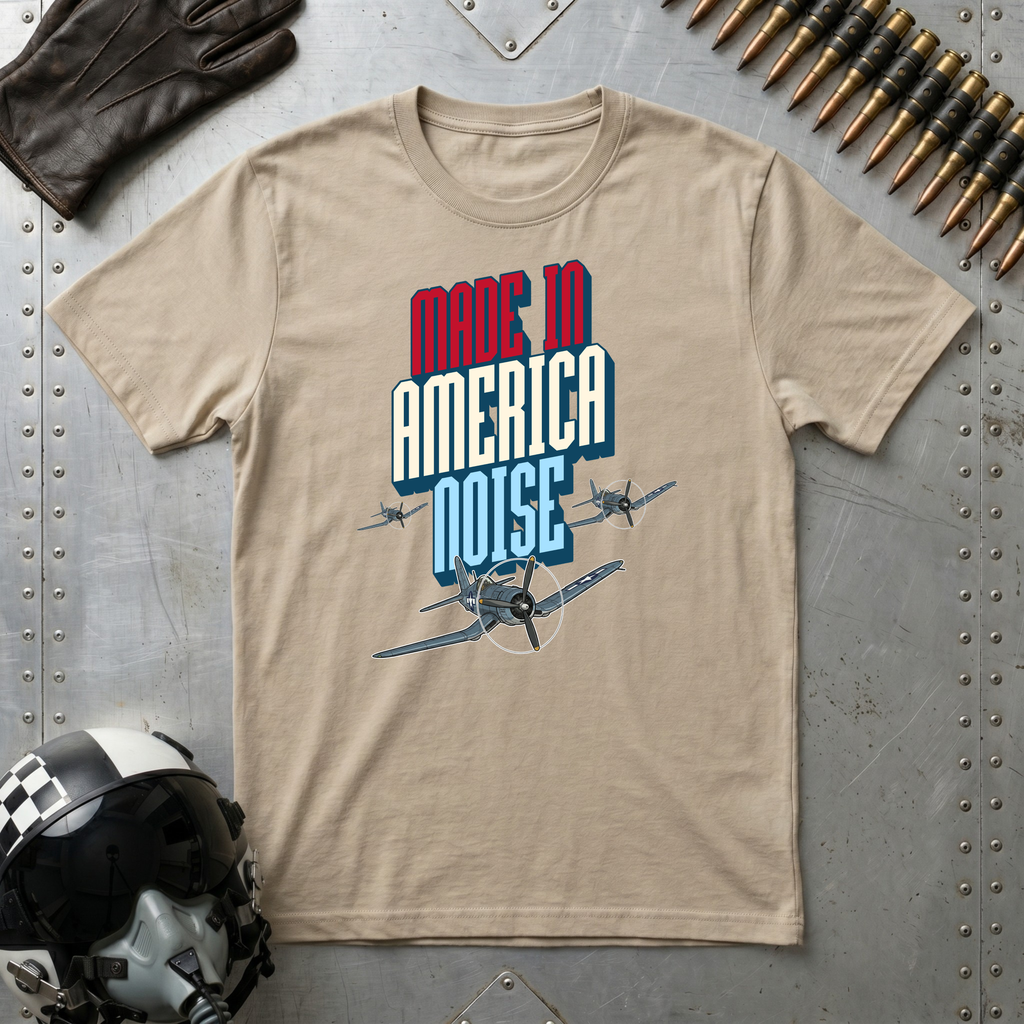 Made in America Noise T-Shirt - F4U Corsair